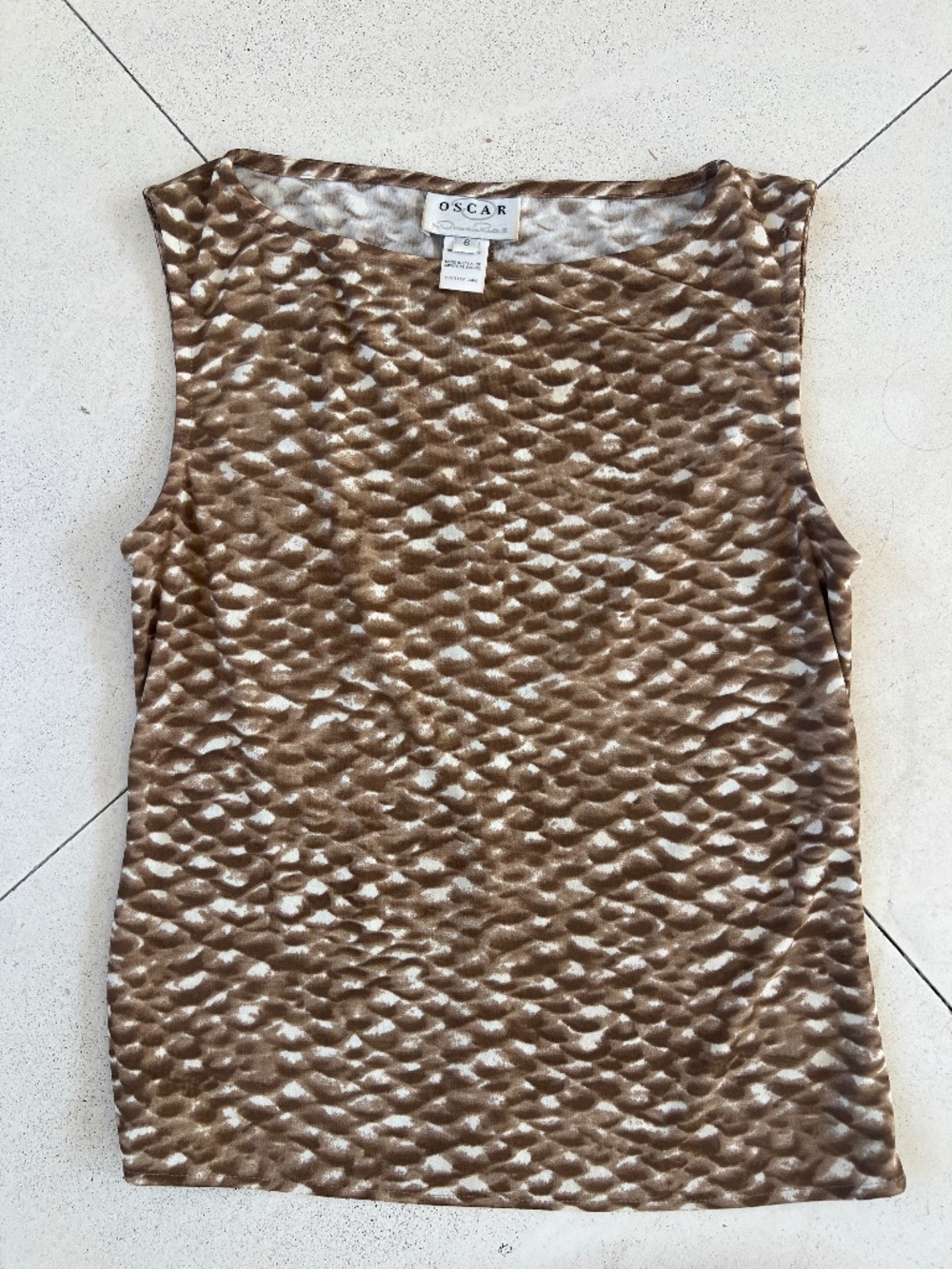 Vintage Oscar de la Rente Tank Top size 6 (but runs small!)
